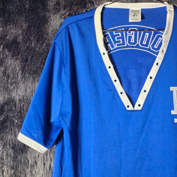 Pink Victoria’s Secret Los Angeles Dodgers Top Womens M MLB Blue - Picture 2 of 7